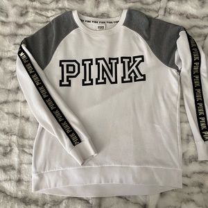 VS PINK crew neck sweatshirt